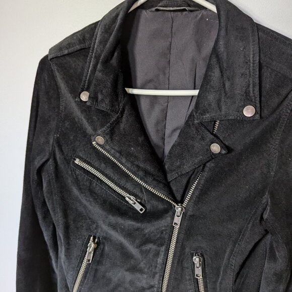 Black versatile leather jacket, size S - Glassons - Picture 5 of 11